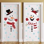 Decoración de Navidad para puertas infantiles